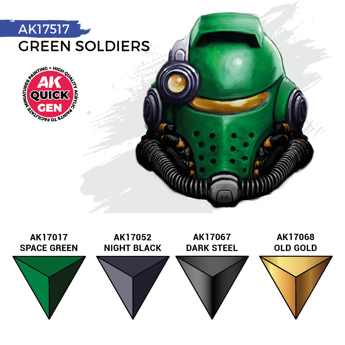AK Quick Gen: Green Soldiers Set