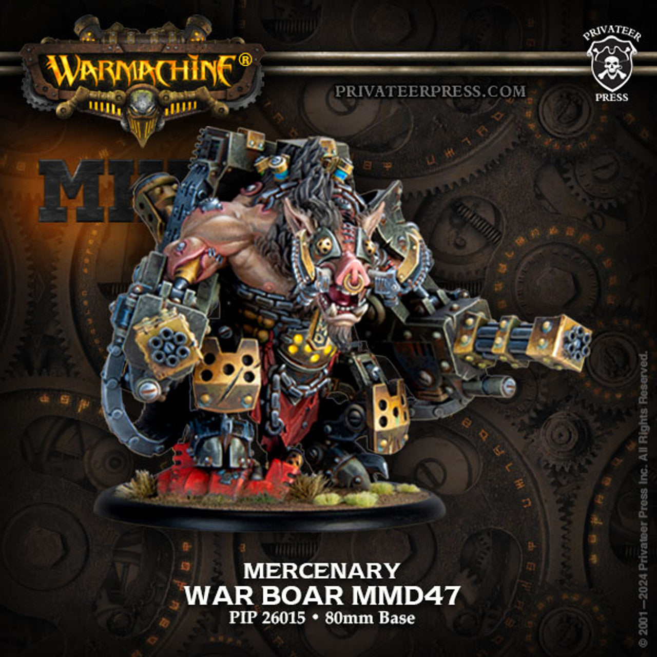 Mercenary: Emperor Carver Ultimus Esquire III & War Boar MMD47