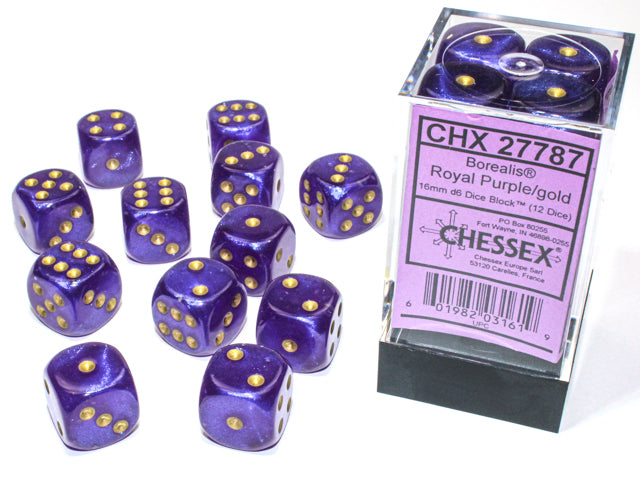 Borealis: 12d6 Royal Purple/Gold
