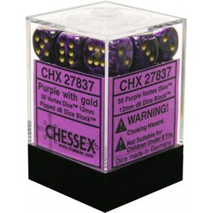 Vortex: 36d6 Purple/Gold