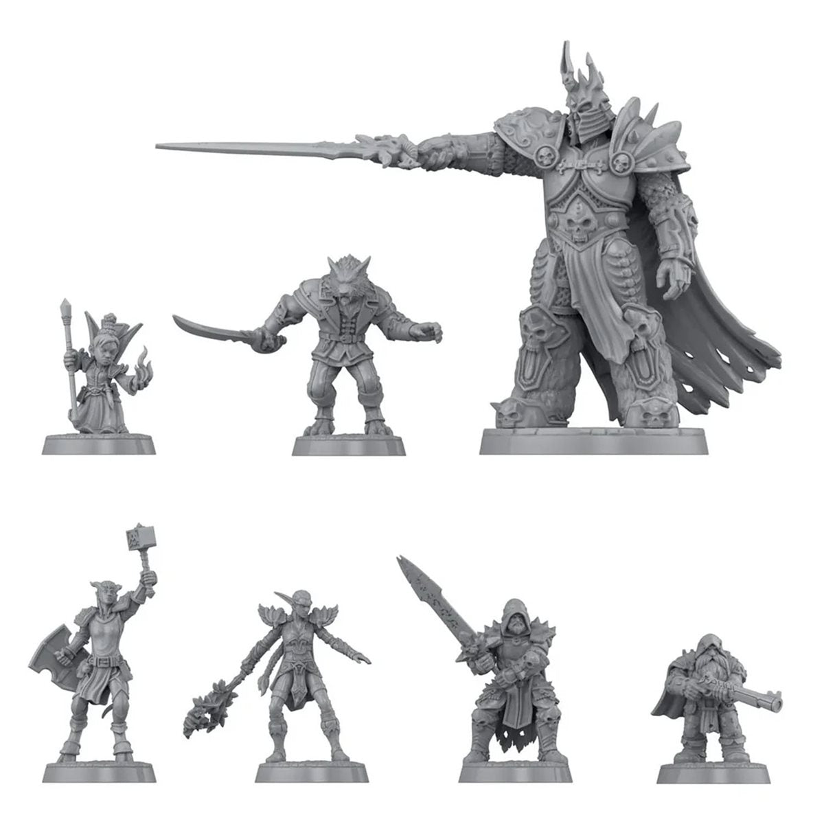 Dungeons and Dragons: World of Warcraft Miniatures Alliance Pack