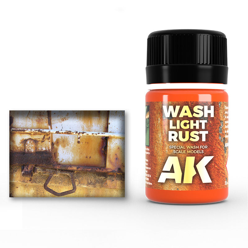 AK Interactive Light Rust Wash