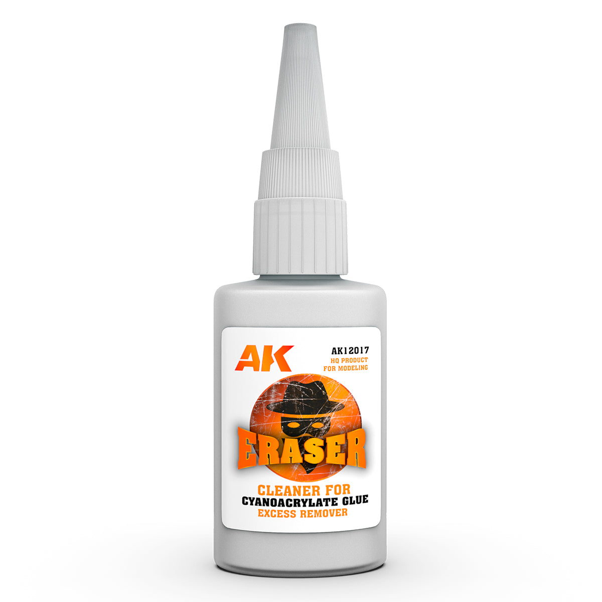 AK Interactive Eraser Cleaner For Cyanoacrylate Glue Excess Remover
