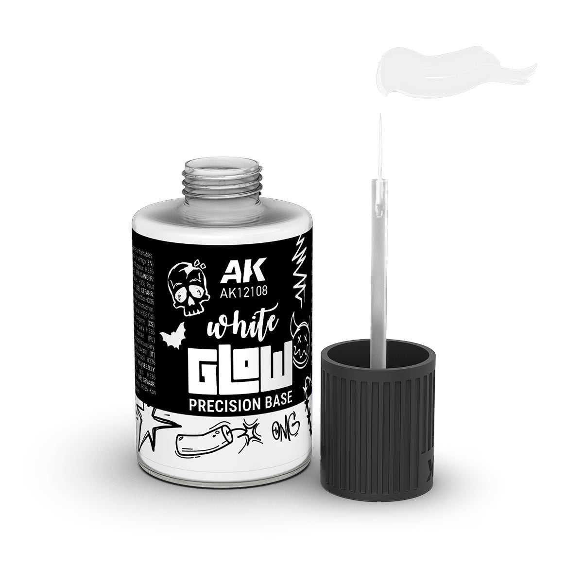 AK Interactive: White Glow Precision Fluor