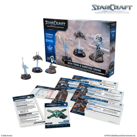 Terran: Nova Terra and Sabotage Drone