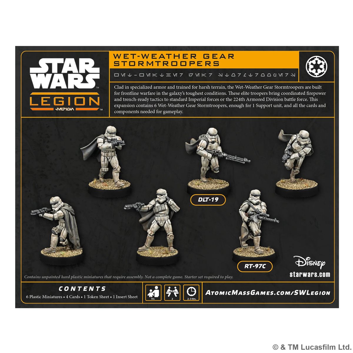 Galactic Empire: Wet Weather Gear Troopers