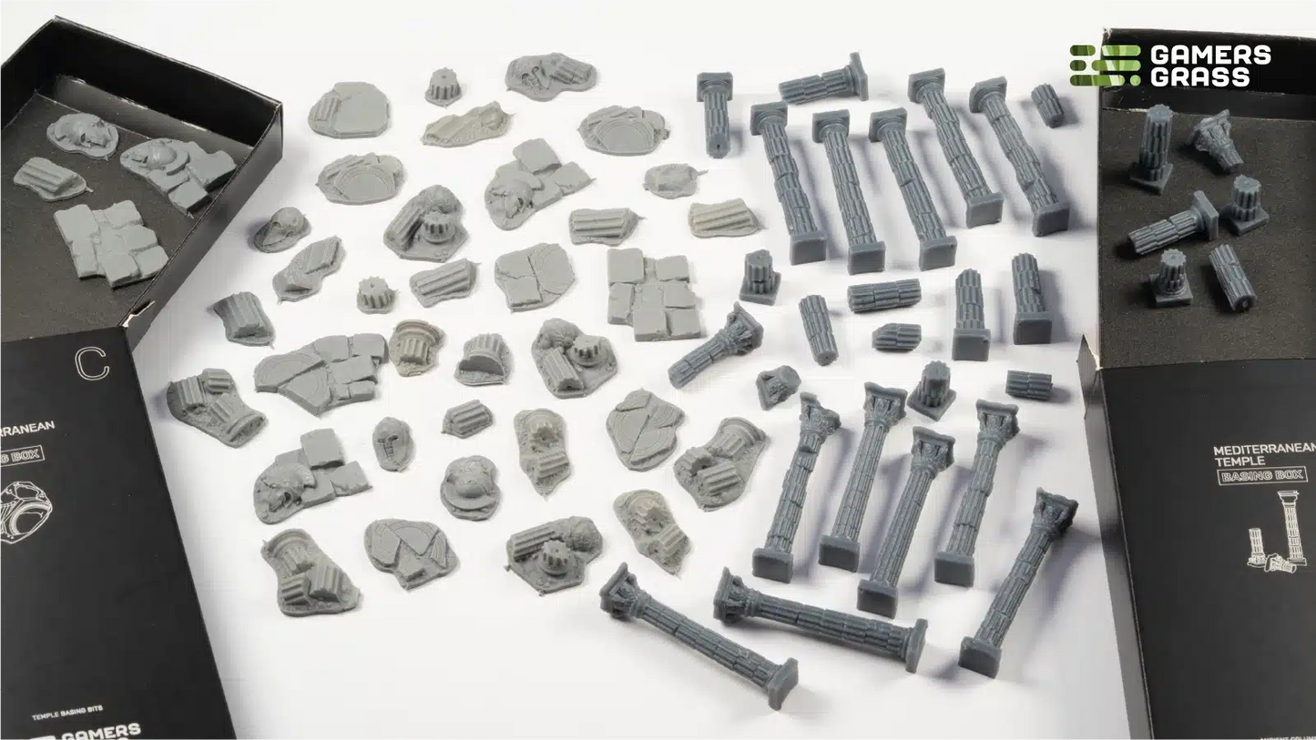 Gamers Grass: Mediterranean Temple Basing Box