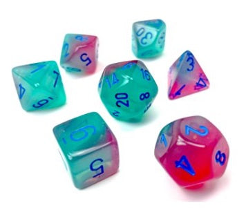 Gemini: 7 Die-Set Gel Green-Pink/Blue