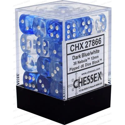 Nebula: 36d6 Dark Blue/White