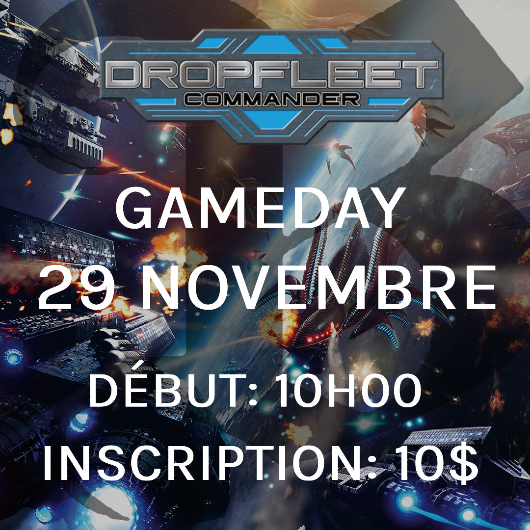 Gameday Dropfleet Commander - Novembre