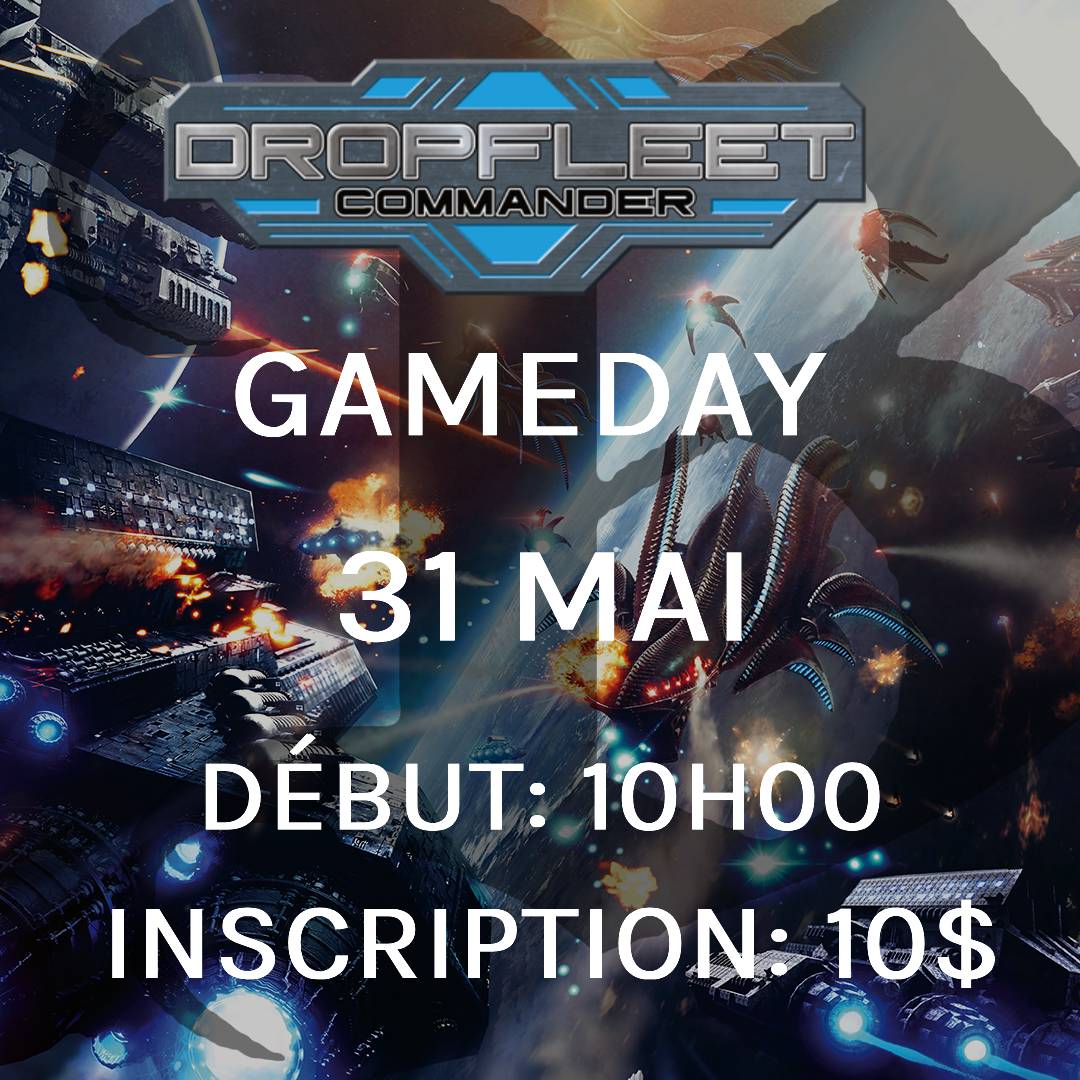 Gameday Dropfleet Commander - Mai