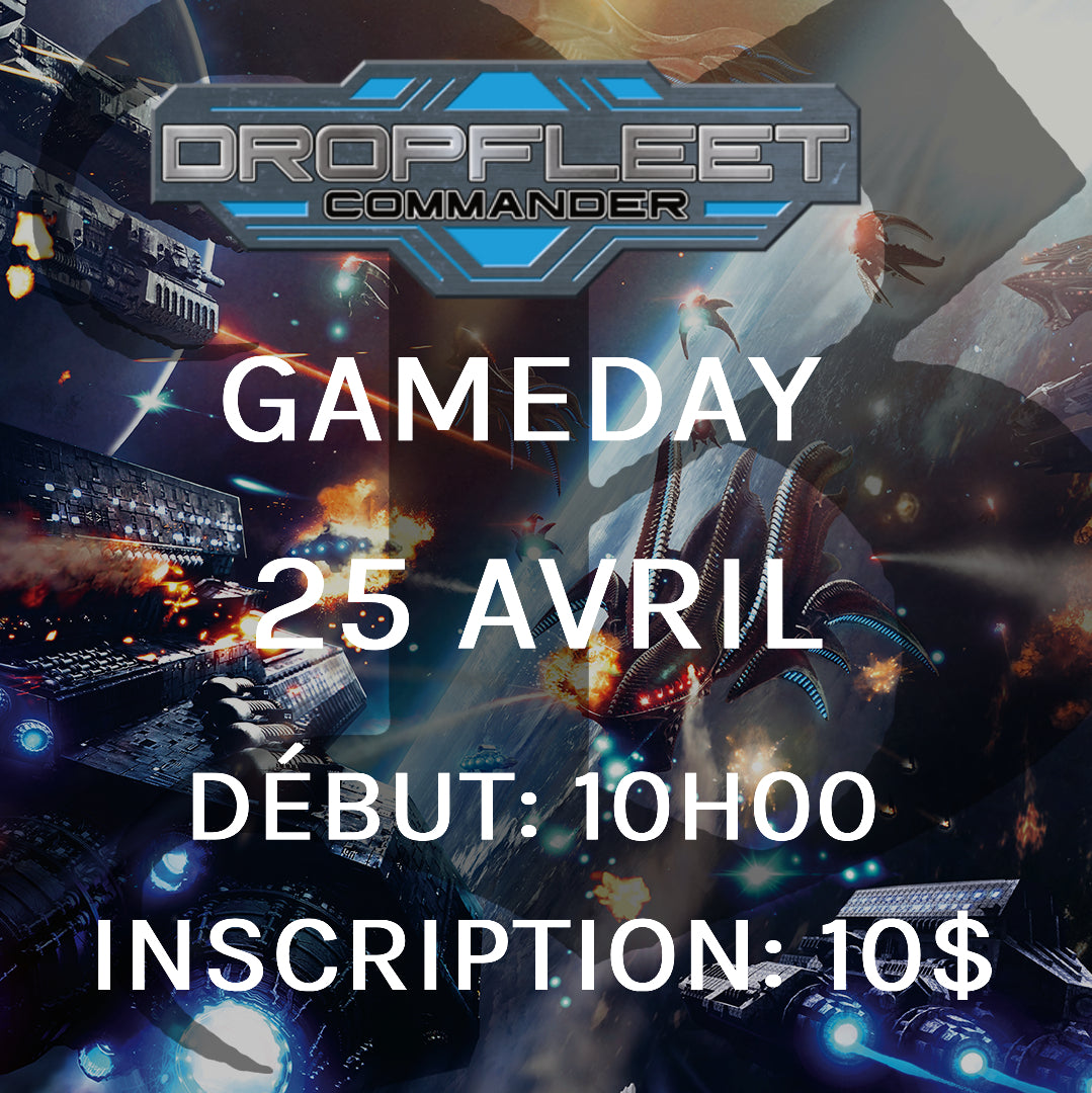 Gameday Dropfleet Commander - Avril