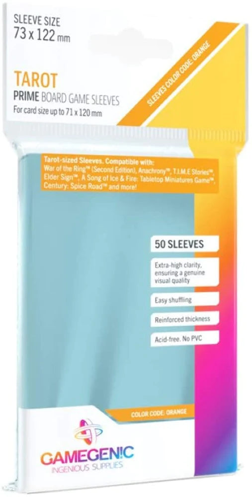 Sleeves: Gamegenic Prime Tarot-Sized Sleeves (50)