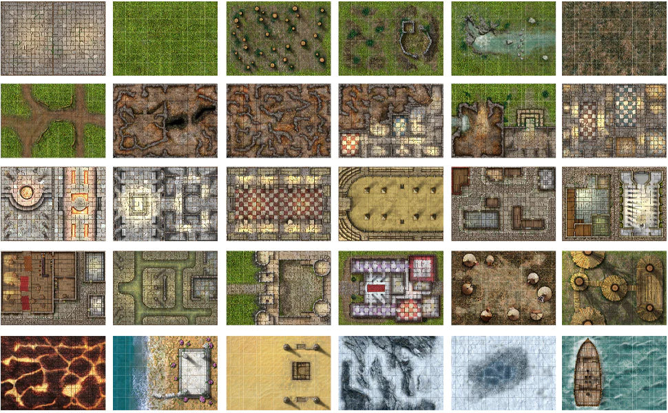 Giant Book of Battle Mats Vol2