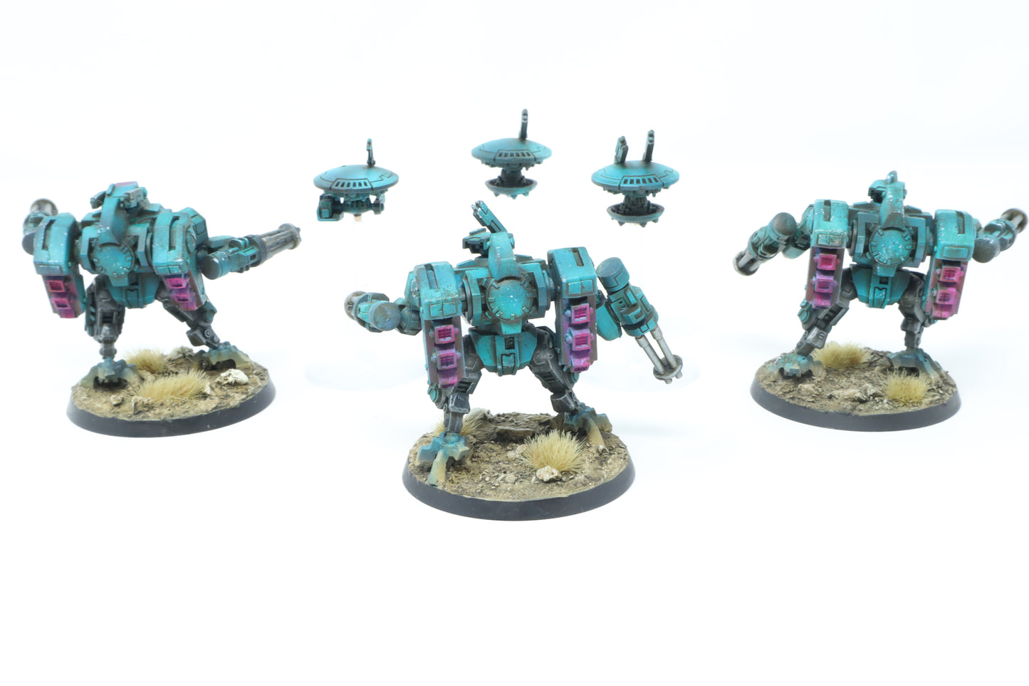 XV8 Crisis Battlesuits (Well Painted)