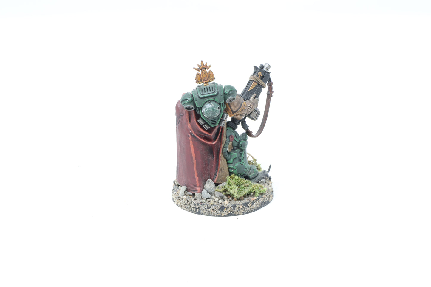 Captain with Master-Crafted Heavy Bolt Rifle (Well Painted)