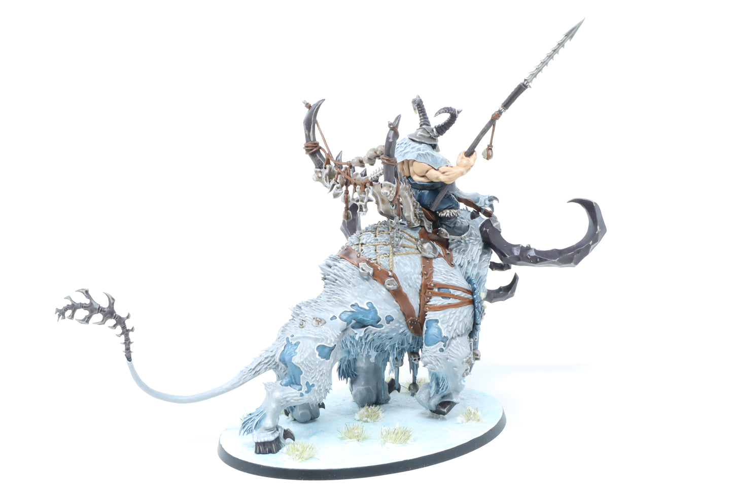 Frostlord on Stonehorn (Well Painted)
