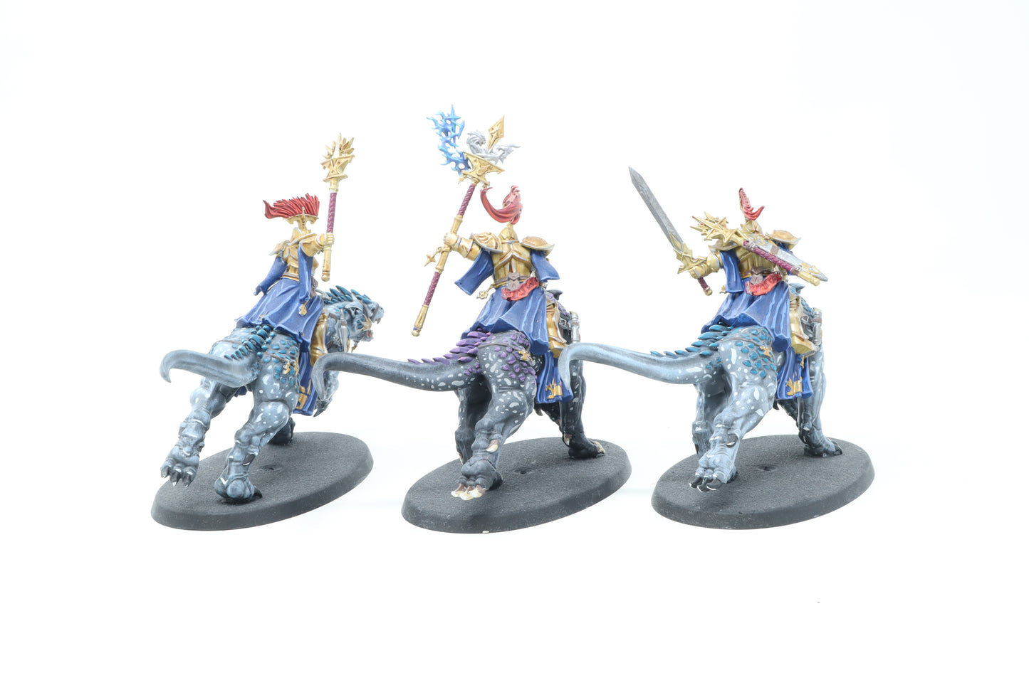 Evocators on Celestial Dracolines (Well Painted)