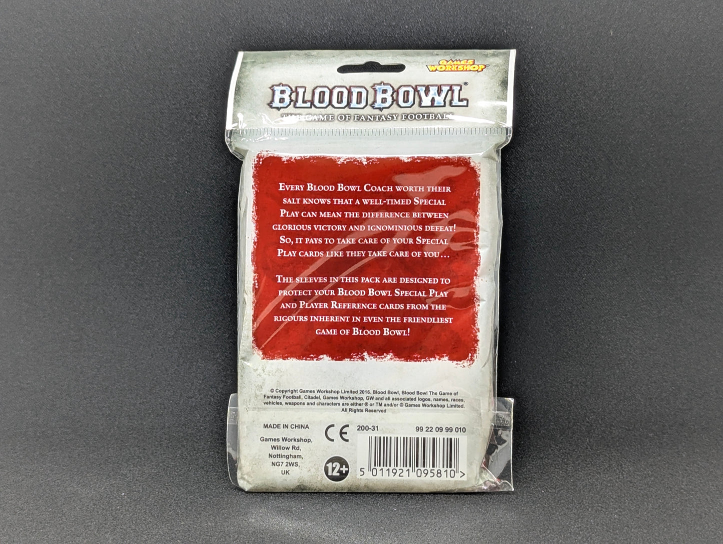 Blood Bowl Sleeves