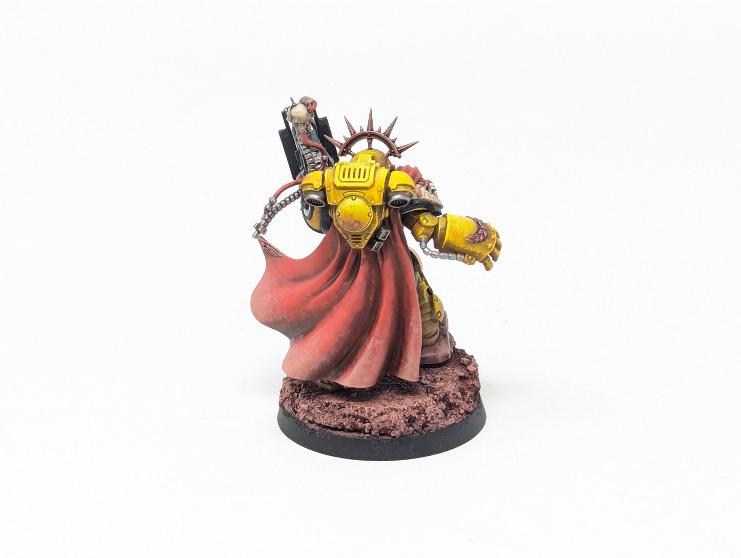 Captain in Gravis Armour (Conversion/Well Painted)