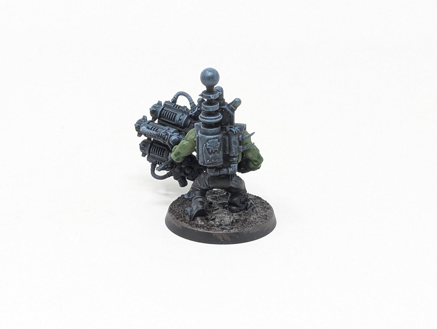 Big Mek with Shokk Attack Gun (Conversion)