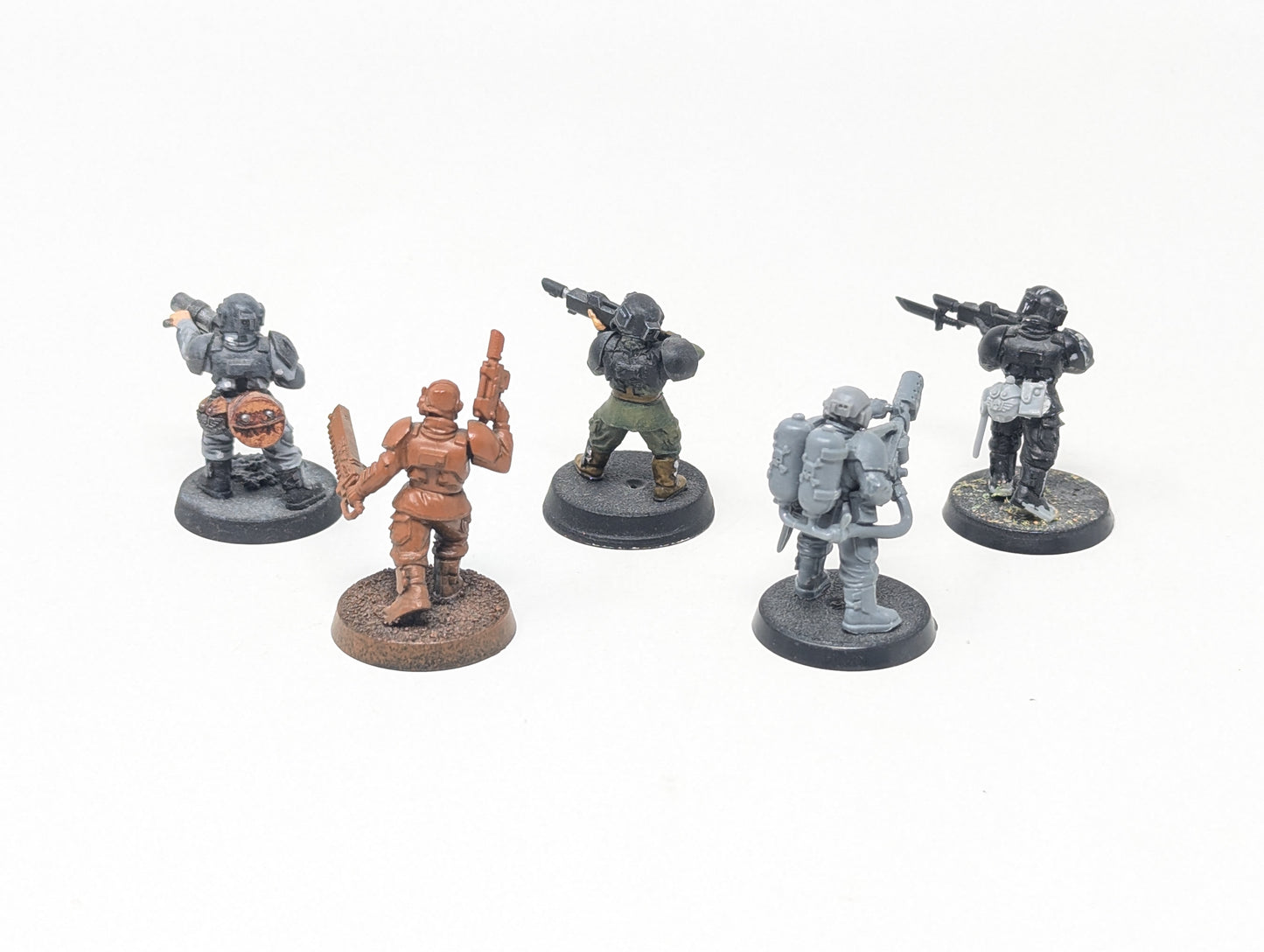 Cadian Command Squad (Old Models)