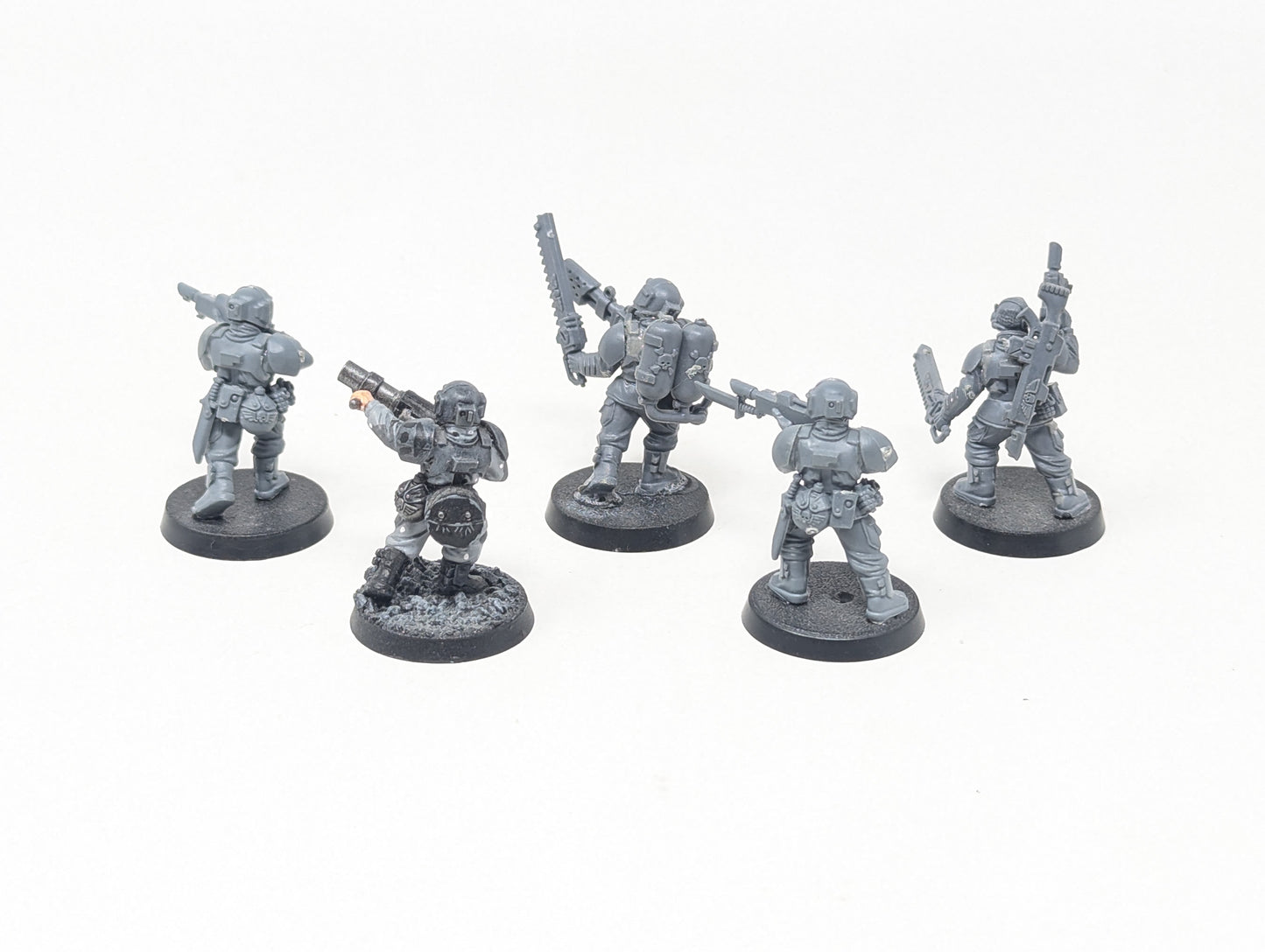 Cadian Command Squad (Old Models)