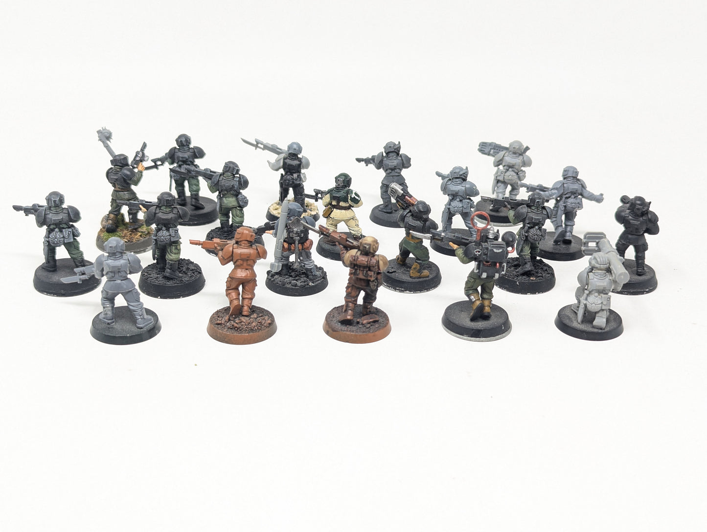 Cadian Shock Troops (Old Models)