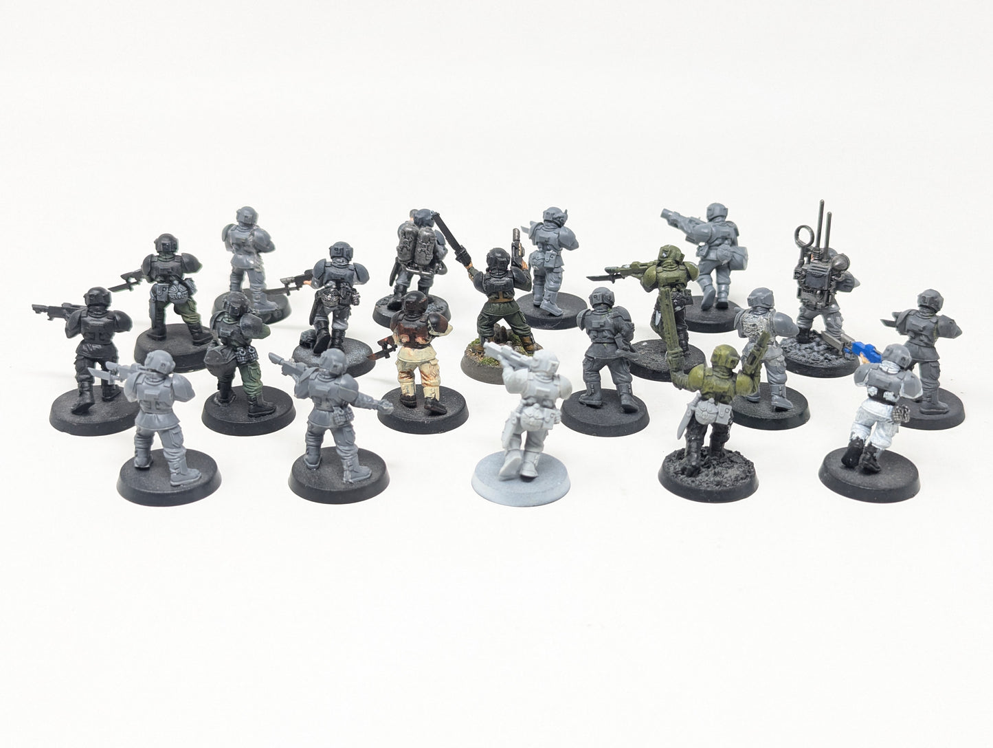 Cadian Shock Troops (Old Models)