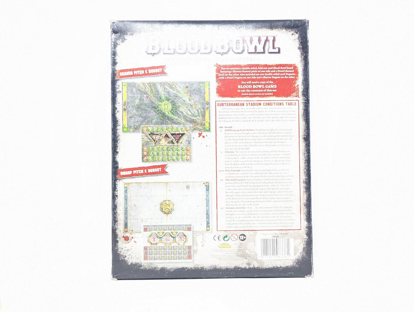 Skaven and Dwarf Pitch