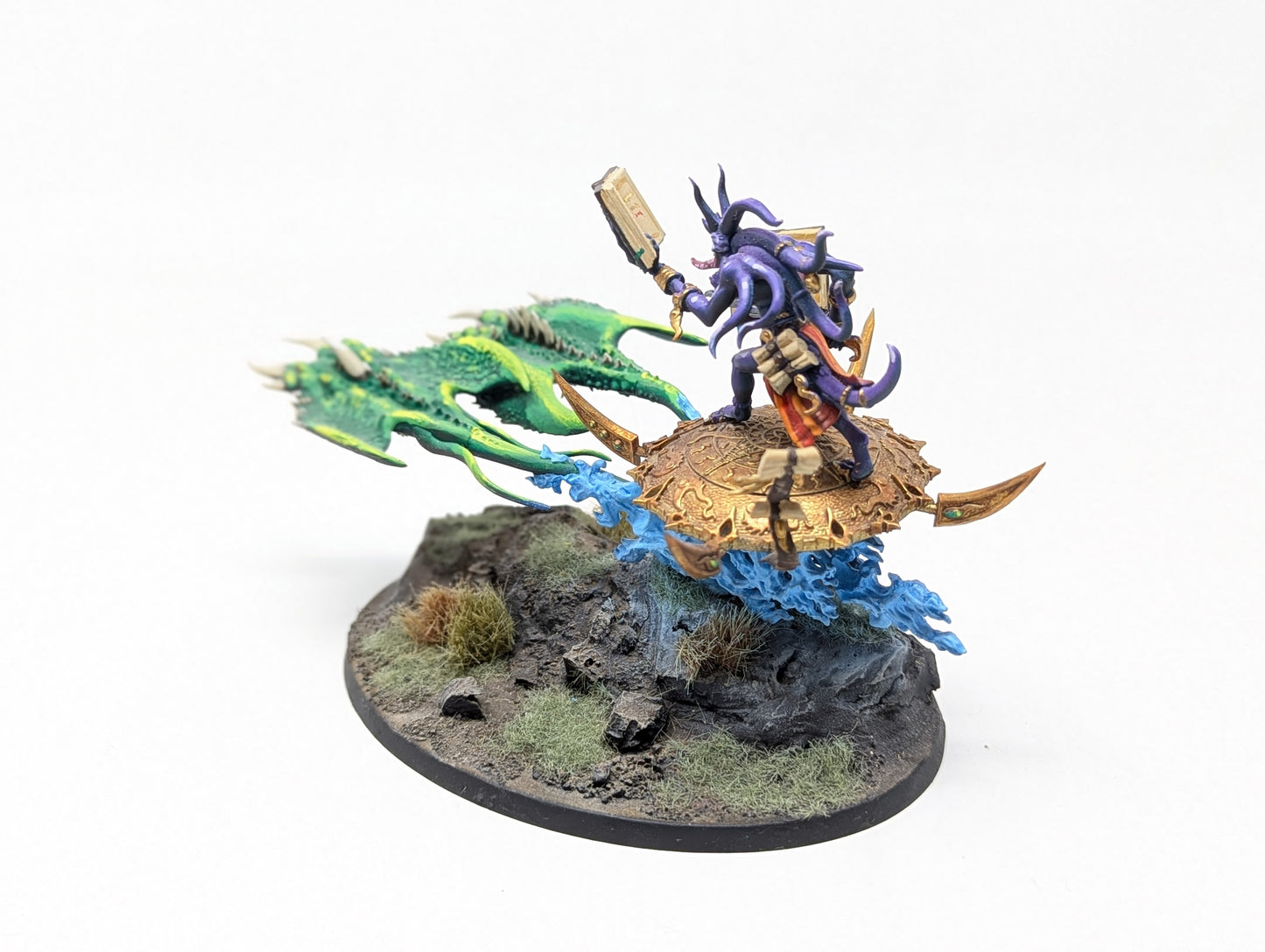 Fateskimmer, Herald of Tzeentch on Burning Chariot (Tabletop)