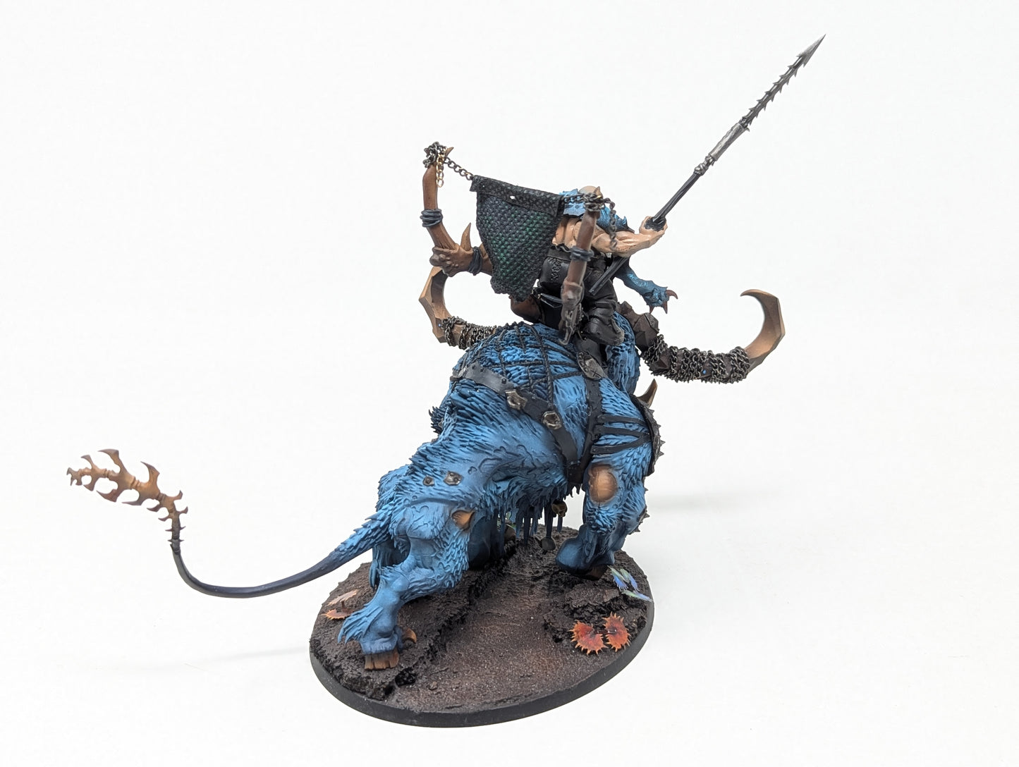 Frostlord on Stonehorn (Tabletop)