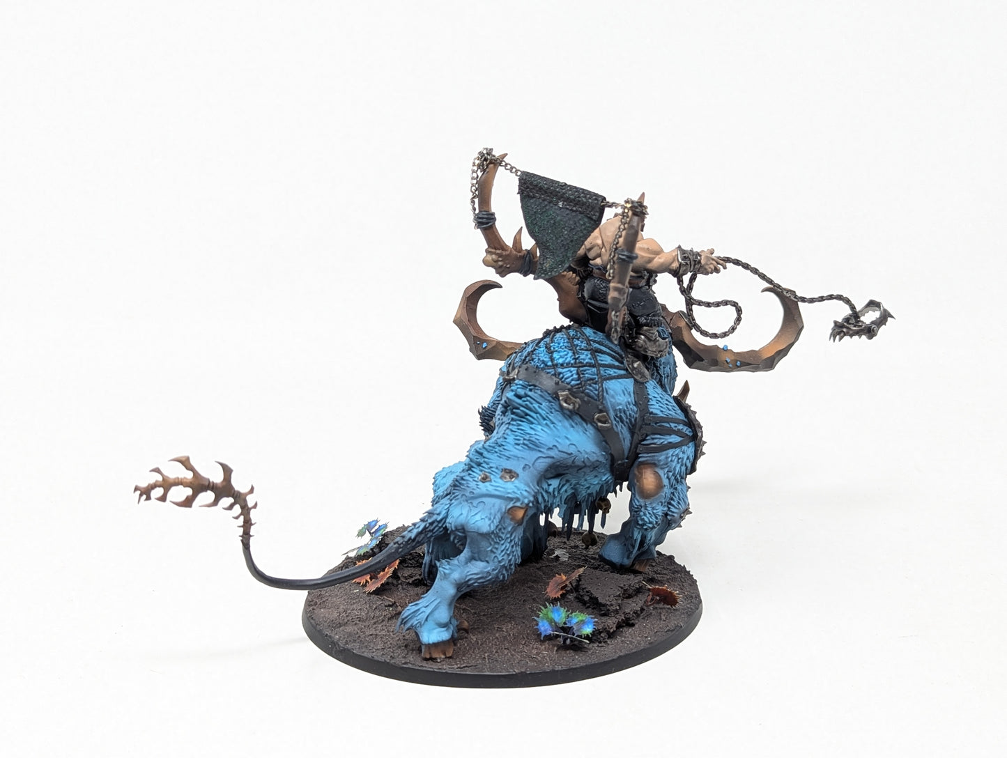 Frostlord on Stonehorn (Tabletop)