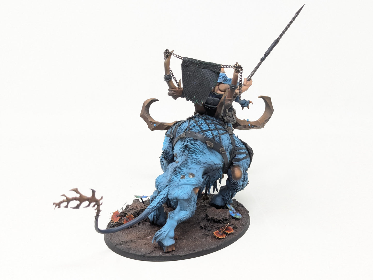 Frostlord on Stonehorn (Tabletop)