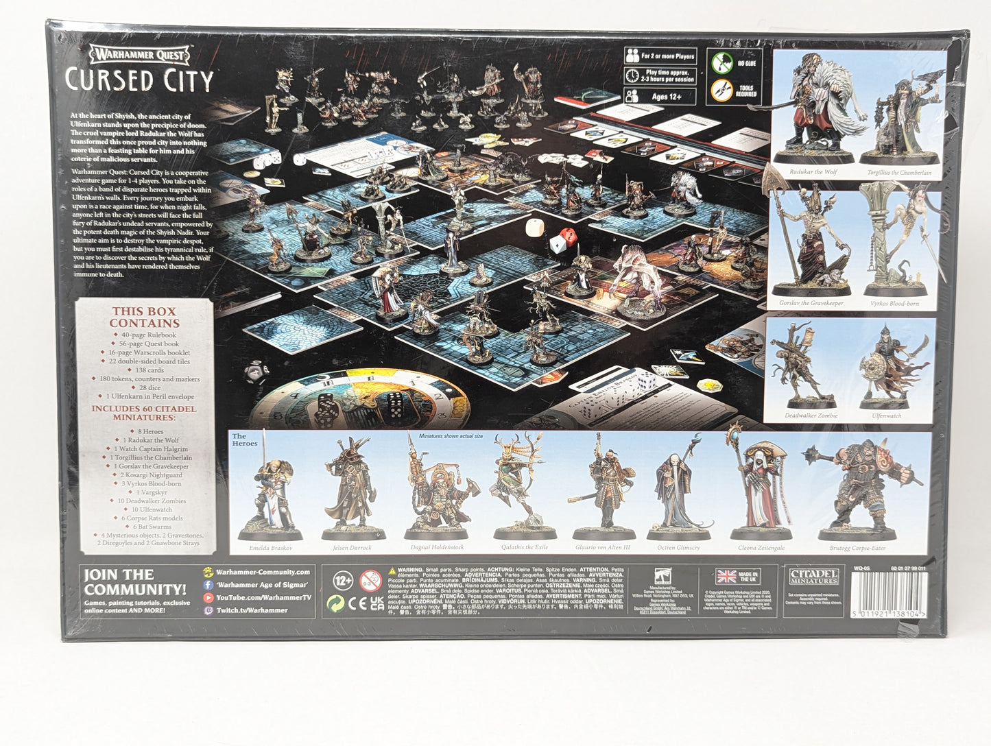 Cursed City Core game (EN / NIB)