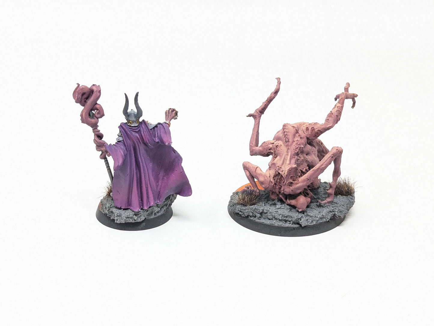 Sayl the Faithless and Nightmaw Spawn (Well Painted)