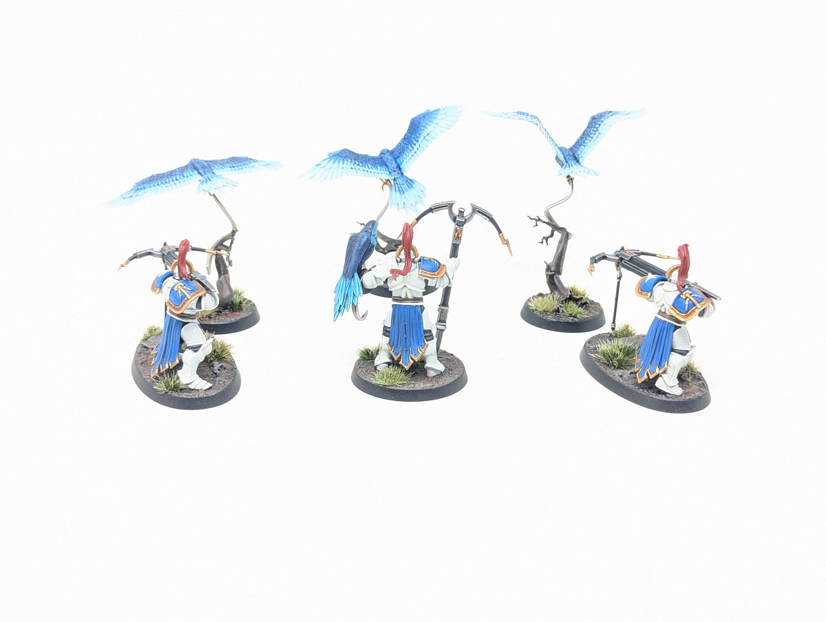 Vanguard-Raptors with Longstrike Crossbows and Aetherwings (Well Painted)