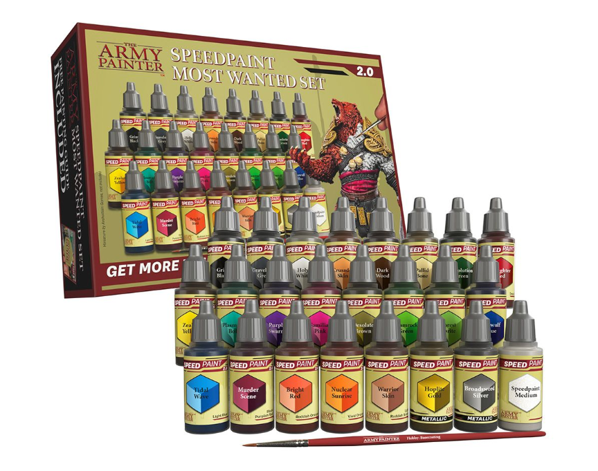 Army Painter Speedpaint Most Wanted Set