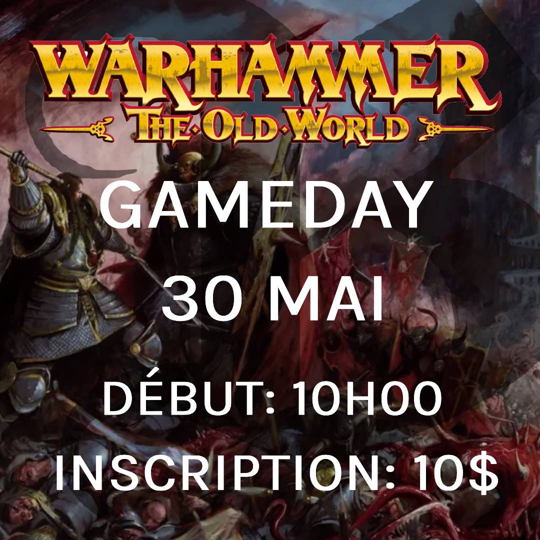 Gameday Warhammer: The Old World - Mai
