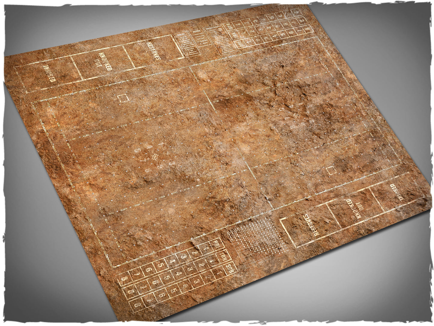 Game mat - Blood Bowl Pitch - Badlands