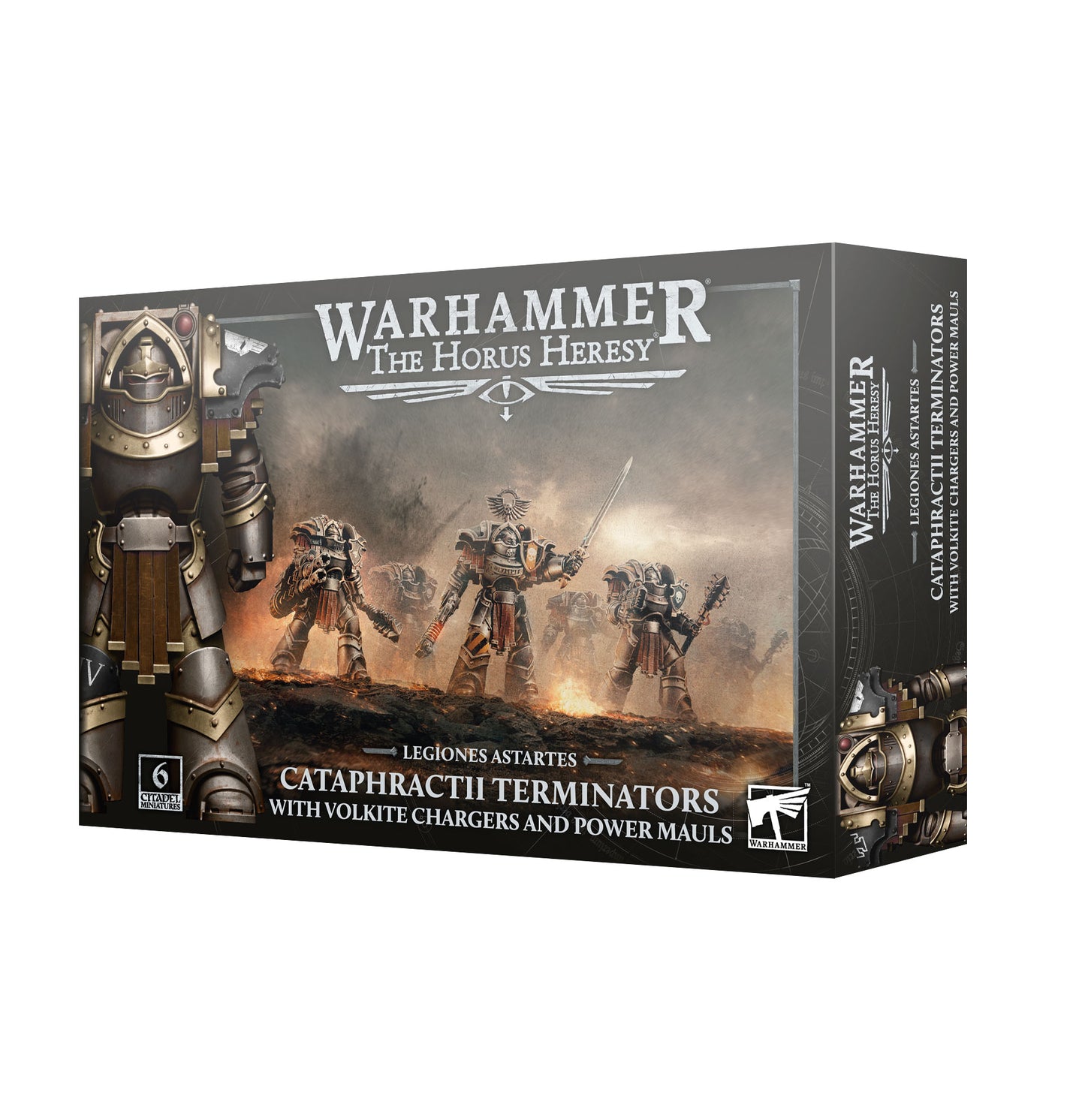 Legiones Astartes: Cataphractii Terminators with Power Mauls
