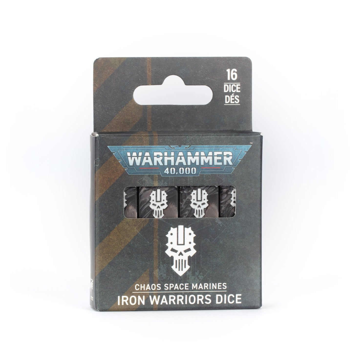 Chaos Space Marines: Iron Warriors Dice Set
