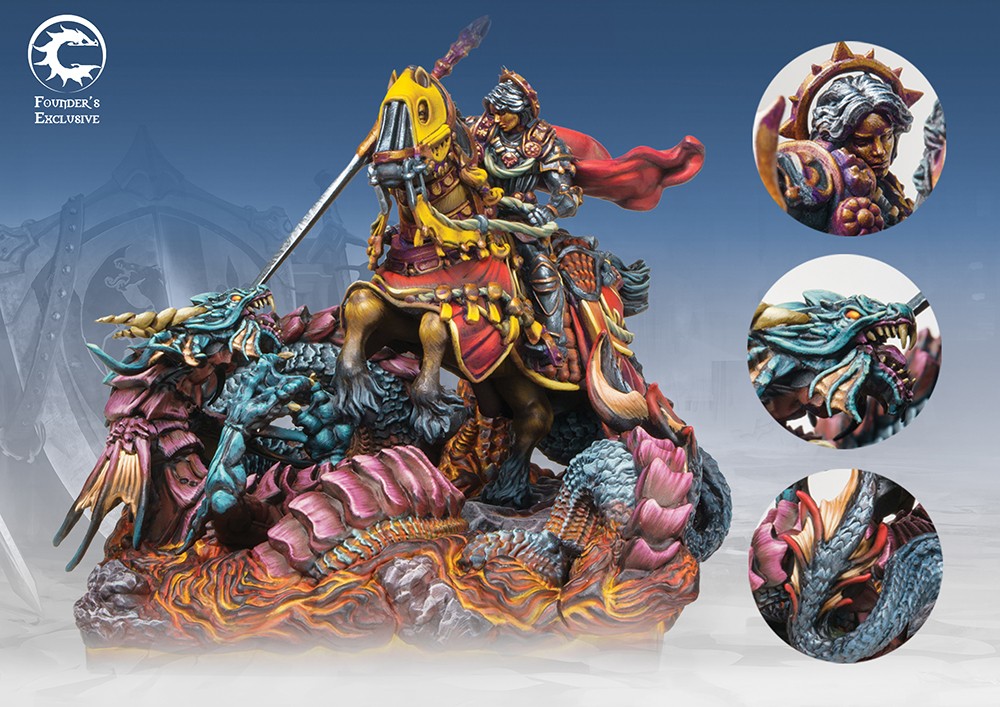 Hundred Kingdoms: Founder's Exclusive St George and the Dragon