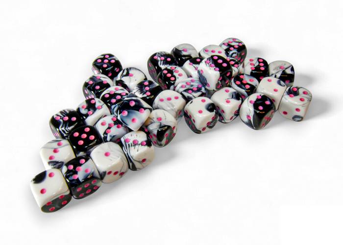 Gemini: 36d6 Black-White/Pink