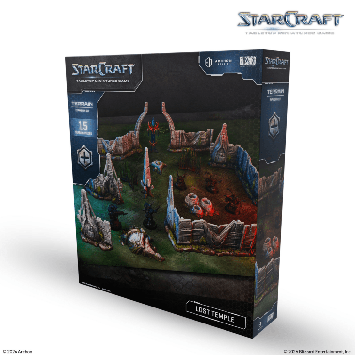 Starcraft: Lost Temple Terrain Set