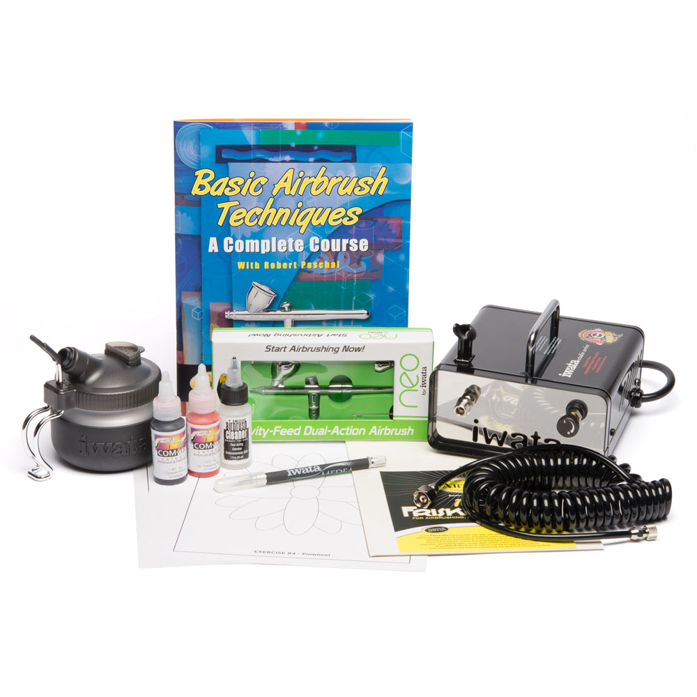 Iwata Beginner Airbrush Kit with NEO CN