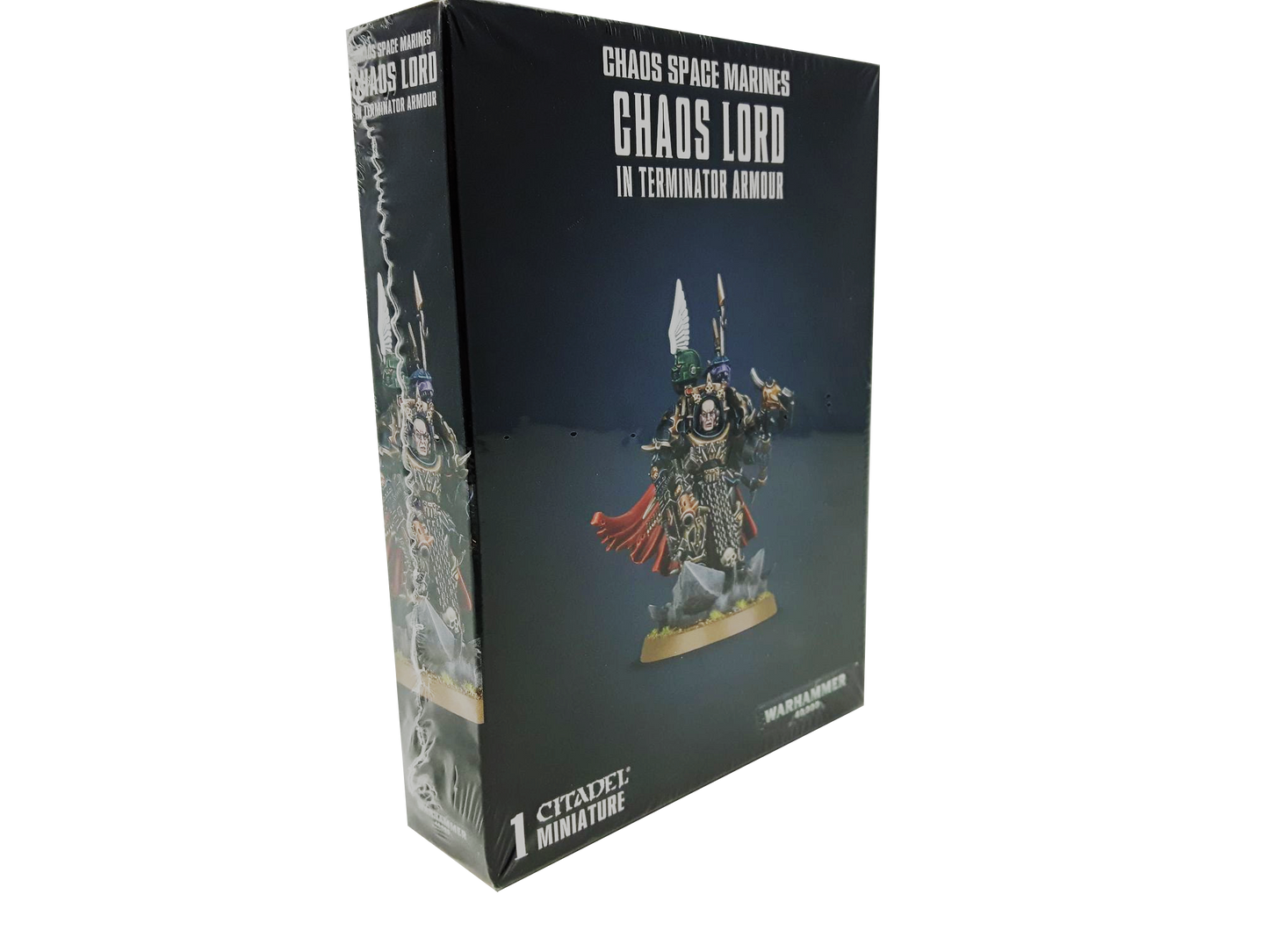 Chaos Space Marines: Chaos Lord in Terminator Armour