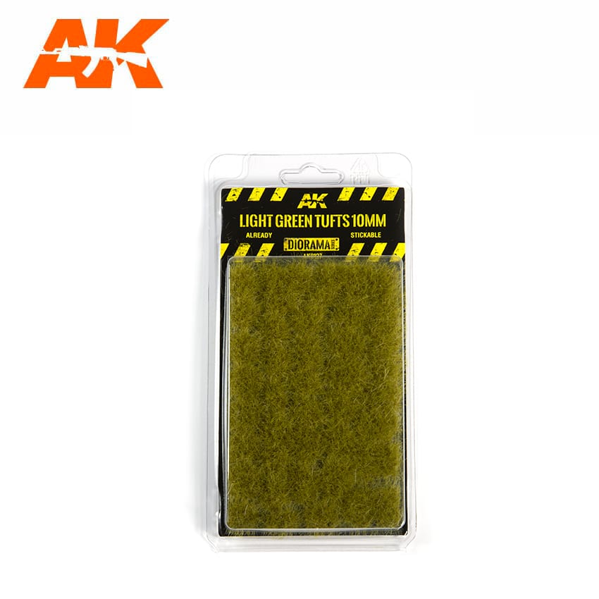 AK Light Green Tufts 10mm