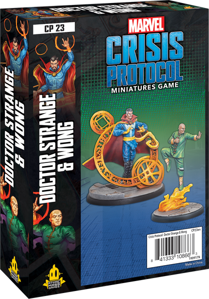 Marvel Crisis Protocol: Dr. Strange & Wong Character Pack – Bastion