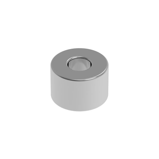 HiQ Parts Neodymium Magnet N52 Round Shape with Shaft Hole Diameter 3mm x Height 2mm (8pcs)
